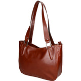 Eva Borsa a spalla da donna Vera pelle 9024-MARRONE BROWN Gave Lux