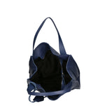Aelia Borsa a spalla da donna Vera pelle 3312-D24 BLU BLUE Gave Lux