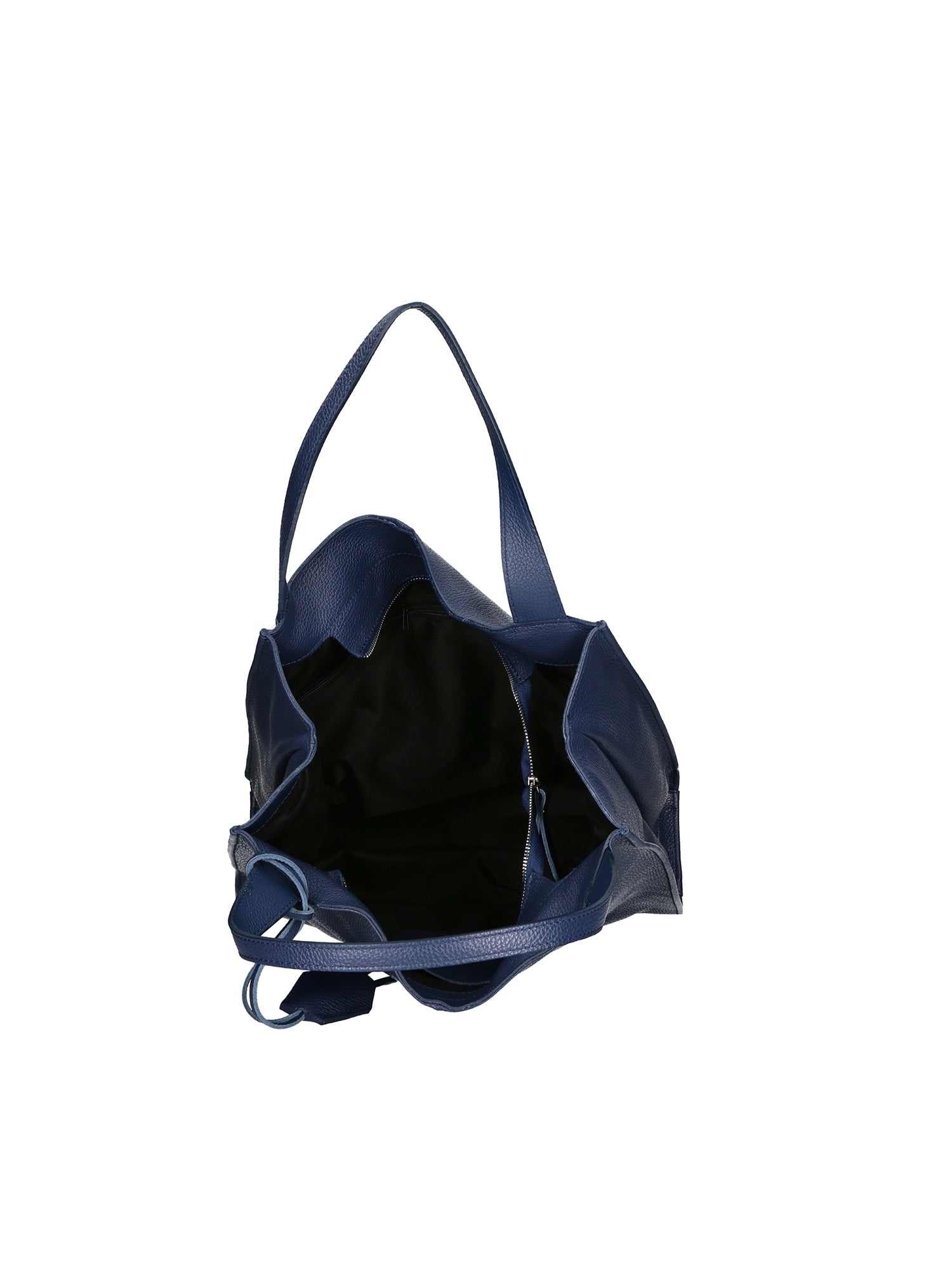 Aelia Borsa a spalla da donna Vera pelle 3312-D24 BLU BLUE Gave Lux