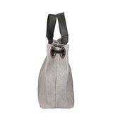 Emilia Borsa a spalla da donna Vera pelle 80059-020 GRIGIO CHIARO Gave Lux