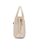 Borsa a mano da donna 100% pelle vegana PU 712-2PT-BEIGE Diana&co
