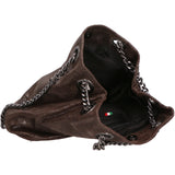 Cora Borsa a spalla da donna Vera pelle 1131-T.MORO Gave Lux