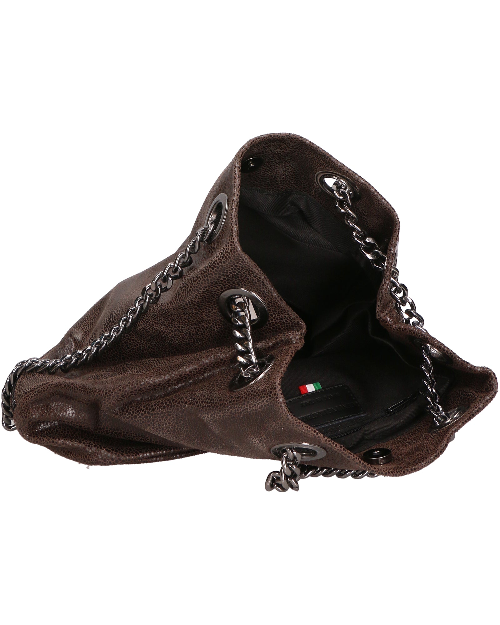Cora Borsa a spalla da donna Vera pelle 1131-T.MORO Gave Lux