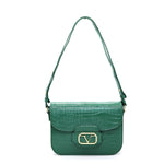 HERA Borsa a tracolla da donna Ecopelle VC-209-VERDE 19V69 Italia