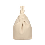 Lunaria Borsa a spalla da donna Vera pelle 06007-D37 LATTE MILK Gave Lux