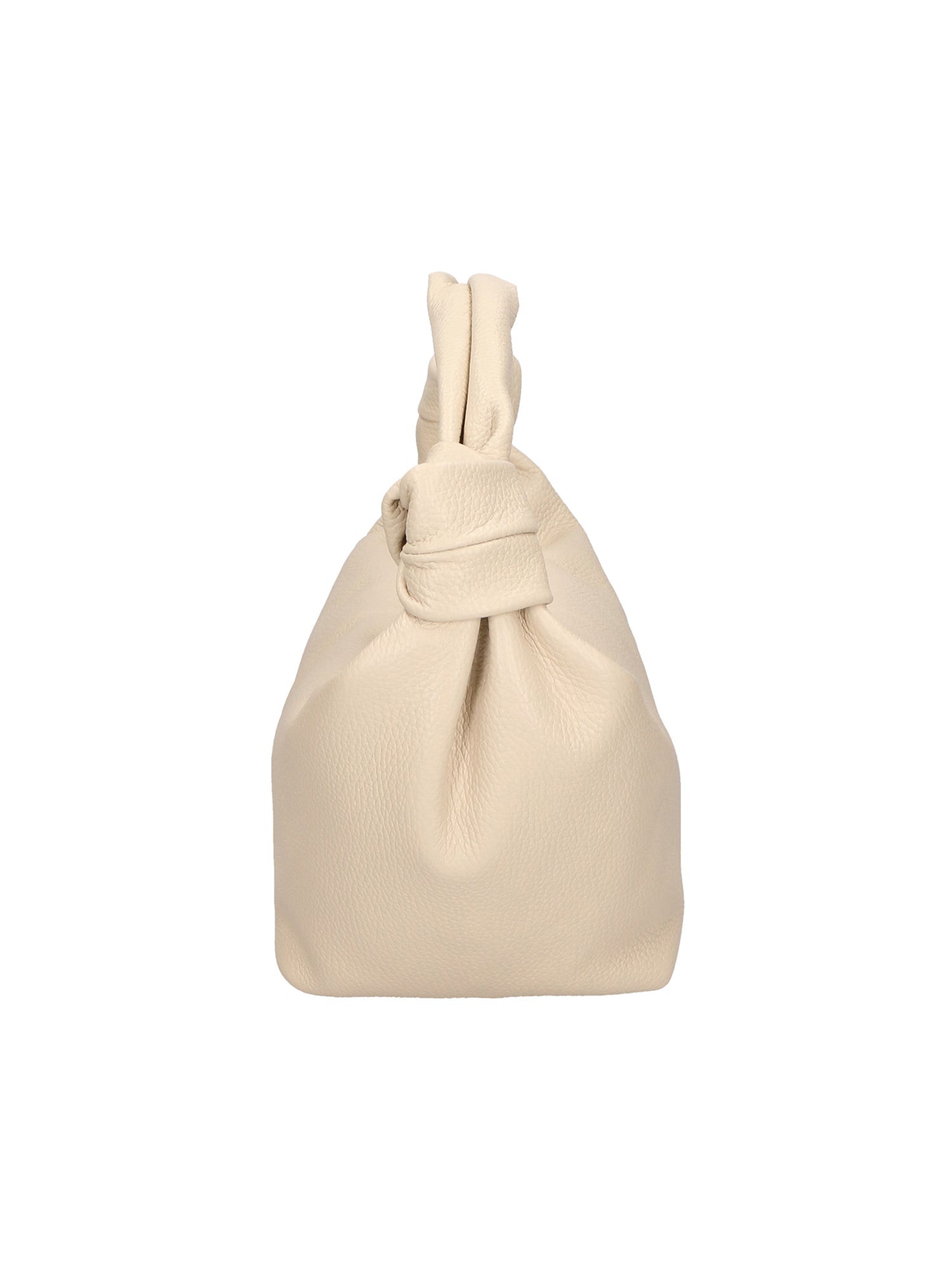 Lunaria Borsa a spalla da donna Vera pelle 06007-D37 LATTE MILK Gave Lux