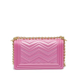 Borsa a mano da donna 100% PVC FLAT S MANHATTAN-AURORA + LIGHT GOLD Marc Ellis