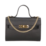 Uma Borsa a mano da donna Vera pelle 06525-D28 NERO Gave Lux