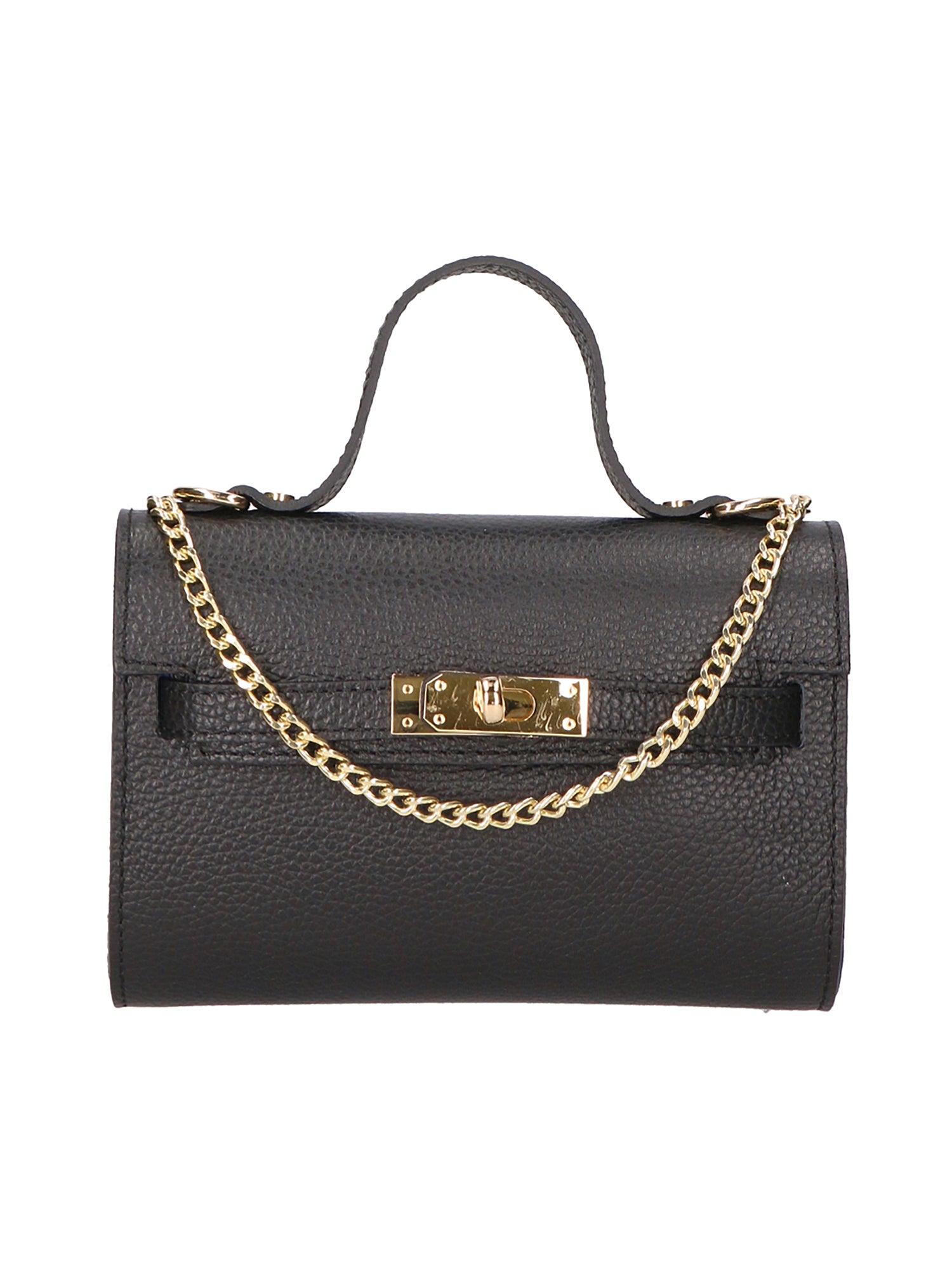 Uma Borsa a mano da donna Vera pelle 06525-D28 NERO Gave Lux