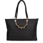 Borsa a spalla da donna 100% cotone BUBY-POULE-BLACK Marc Ellis