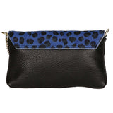Safira Borsa a mano da donna Vera pelle 04760-LEO P BLU Gave Lux