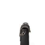 Borsa a tracolla da donna Vera pelle ruga JR-W-1126RU-BLACK-SILVER John Richmond