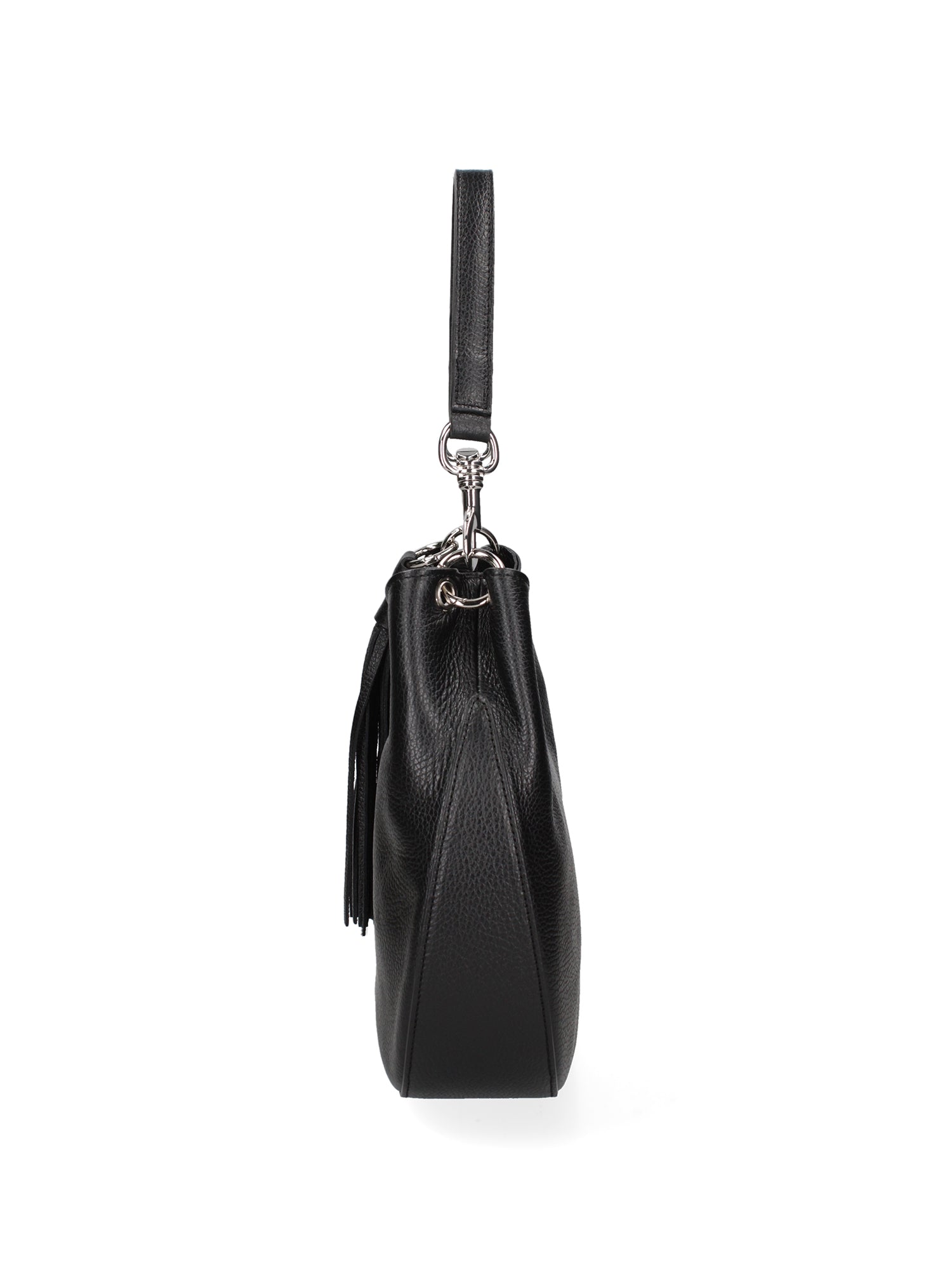 Borsa a spalla da donna Vera pelle 07316-D28 NERO Roberta Rossi