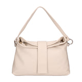 Grace Borsa a spalla da donna Vera pelle 07158-D37 LATTE Viola Castellani