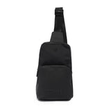 Borsa a tracolla uomo Nylon & Ecopelle MO-23CO-BLACK Momo Design
