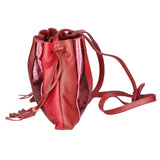 Elysia Borsa a spalla da donna Vera pelle 552043-ROSSO RED Gave Lux