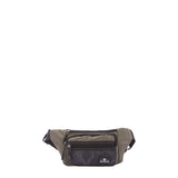 Marsupio da uomo in poliestere Casual BC1242-VERDE B Cavalli