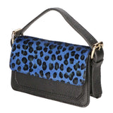 Aleide Borsa a mano da donna Vera pelle 04858-LEO P BLU Gave Lux