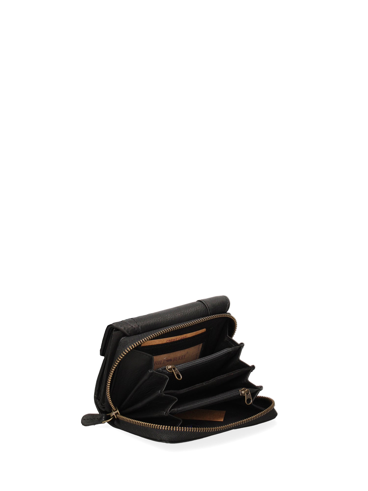 Portafoglio uomo in vera pelle Casual HILB-3698-NERO Hill Burry