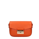 Borsa a tracolla da donna Vera pelle ROB8-PAPAYA Roberta Rossi