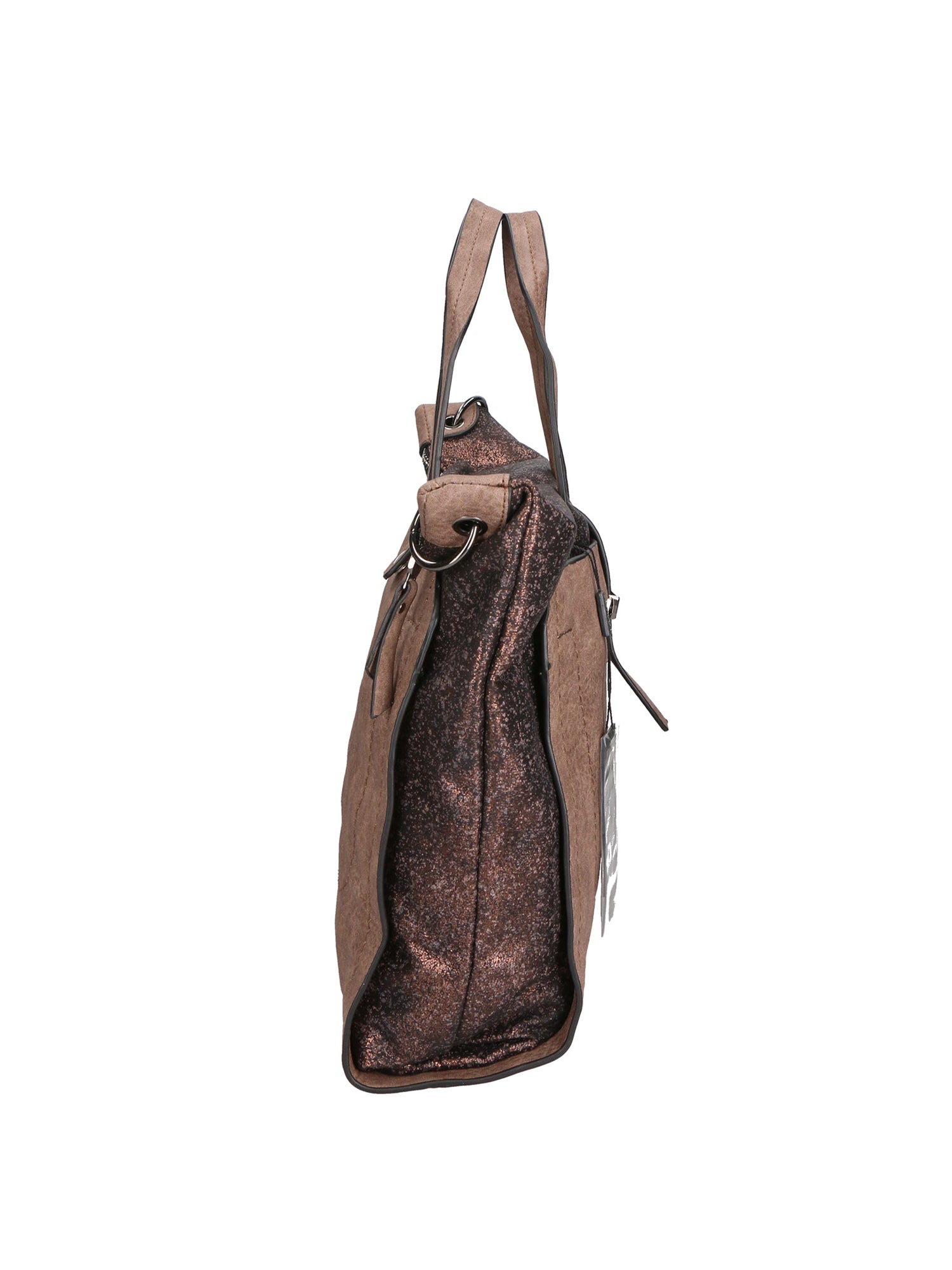 Rosella Borsa a mano da donna Ecopelle LK0245-FANGO Gave Lux