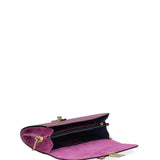 Borsa a tracolla da donna Vera pelle 00734-217 PETUNIA Viola Castellani
