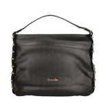 Erisia Chic Borsa a spalla da donna Vera pelle B17223-NERO Braccialini