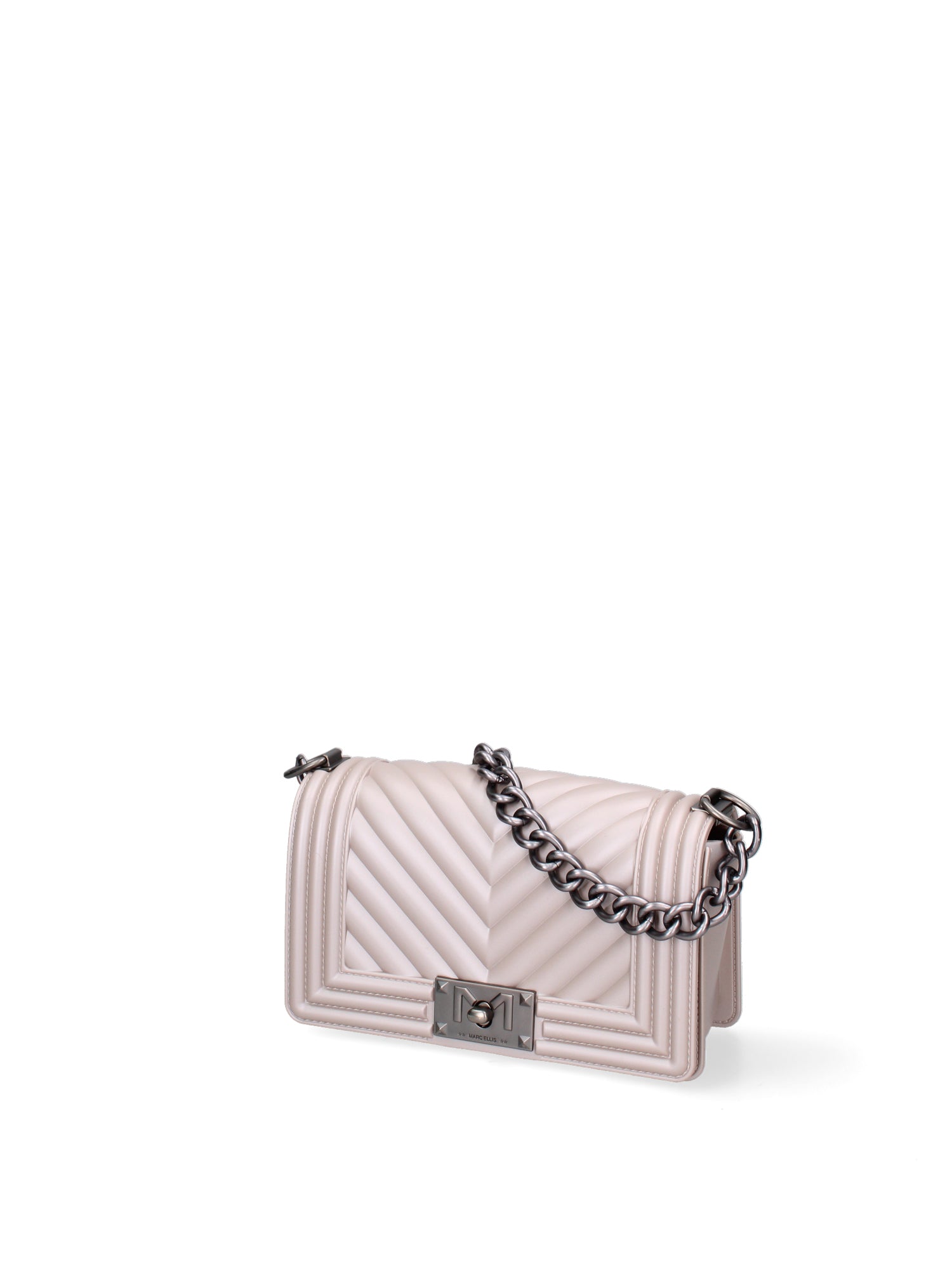 Borsa a mano da donna 100% Pvc FLAT-S 24-STONE - SATIN CDF Marc Ellis