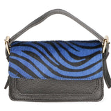 Aleide Borsa a mano da donna Vera pelle 04858-ZEBRA BLU Gave Lux