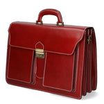 Enea Borsa da lavoro uomo Vera pelle 7001-ROSSO Gave Lux