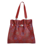 Voyageuse Borsa a mano da donna Vera pelle 564137-ROSSO Gave Lux