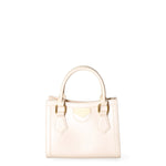 Borsa a mano da donna 100% Pvc FLAT-WOOD-S 24-WHITECAP - LIGHT OTTONE Marc Ellis