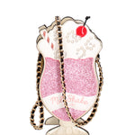 Eco-pelle poliuretano B16431-UNICO Borsa a tracolla donna Sorbetto Braccialini