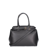 Borsa a mano da donna Vera Pelle 07146-D28 NERO Viola Castellani