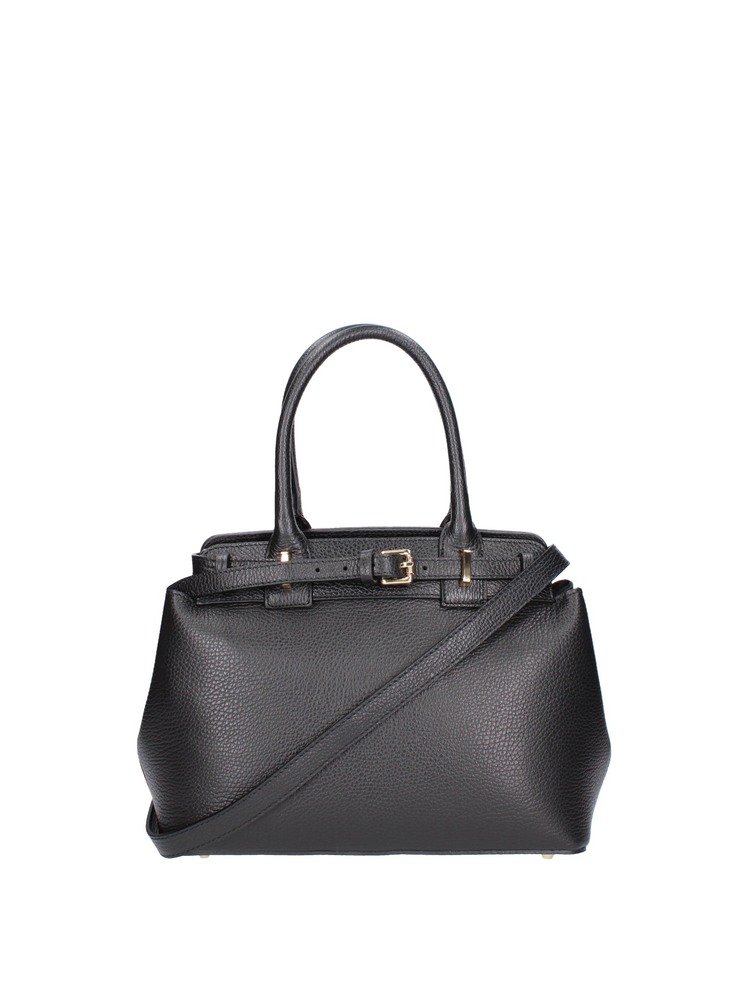 Borsa a mano da donna Vera Pelle 07146-D28 NERO Viola Castellani