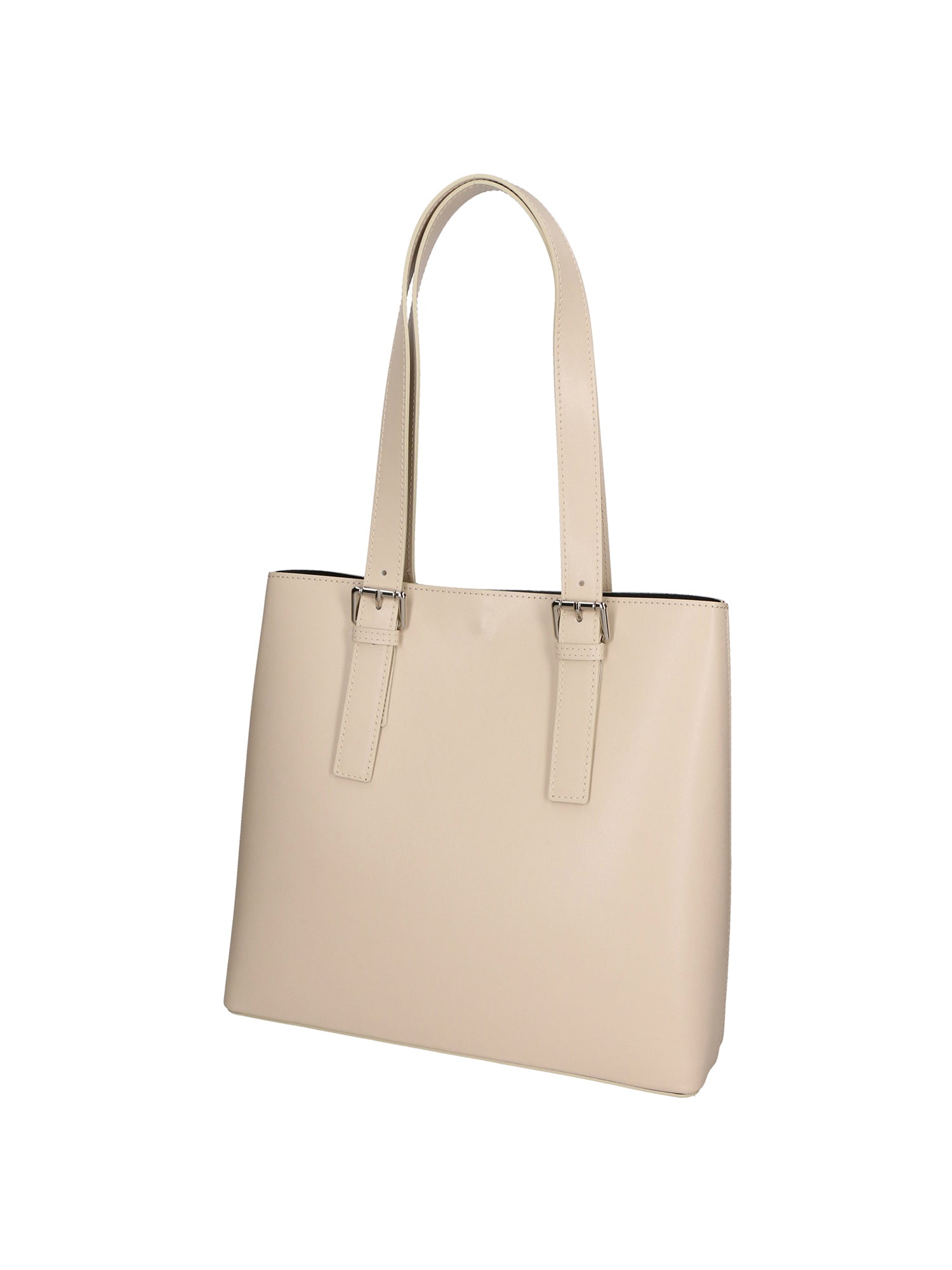 Germana Borsa a spalla da donna 100% pelle 05924-B37 LATTE Gave Lux