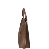 Lumena Borsa a mano da donna Vera pelle 2094-L134 TAUPE SCURO Gave Lux
