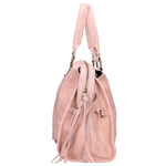 Elara Borsa a spalla da donna Vera pelle 06090-ROSA Gave Lux