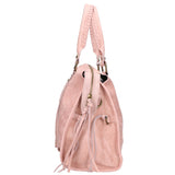 Elara Borsa a spalla da donna Vera pelle 06090-ROSA Gave Lux
