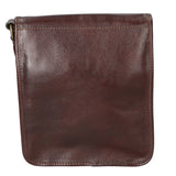Fiamma Borsa a tracolla da donna Vera pelle 9109-TMORO DARK BROWN Gave Lux