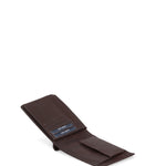Portafoglio uomo in vera pelle Sfoderato EC7631-04-T.MORO EC Contemporaly COVERI
