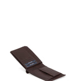 Portafoglio uomo in vera pelle Sfoderato EC7631-04-T.MORO EC Contemporaly COVERI