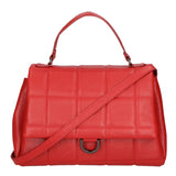 Viola Borsa a mano da donna Vera Pelle 06862-S10 RUBINO Gave Lux