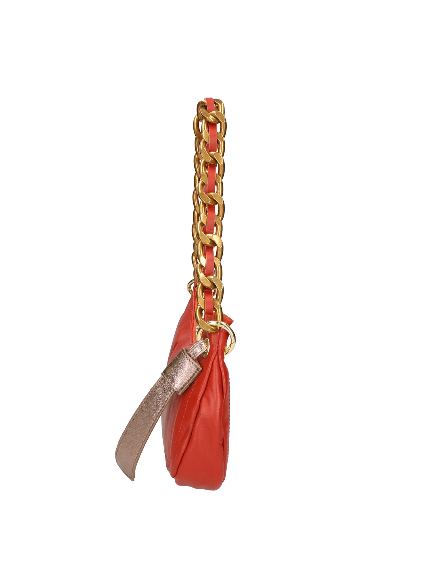 Ferrara Borsa a spalla da donna Vera pelle 05461-S35 PAPAYA L005 BRONZO Gave Lux