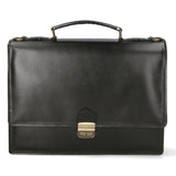 Ivo 7003-NERO Borsa da lavoro unisex in vera pelle Gave Lux