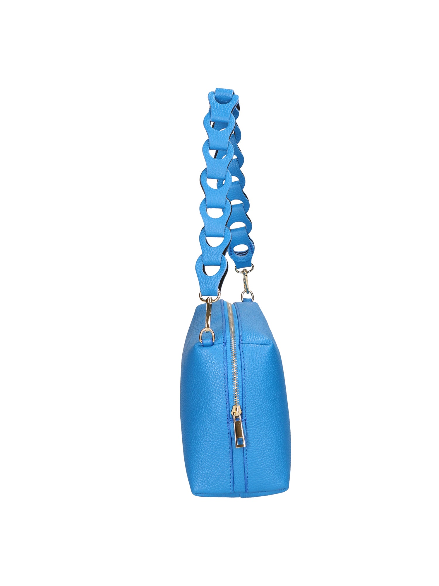 Livia Borsa a spalla da donna Vera pelle 06443-BLU ASTER Gave Lux