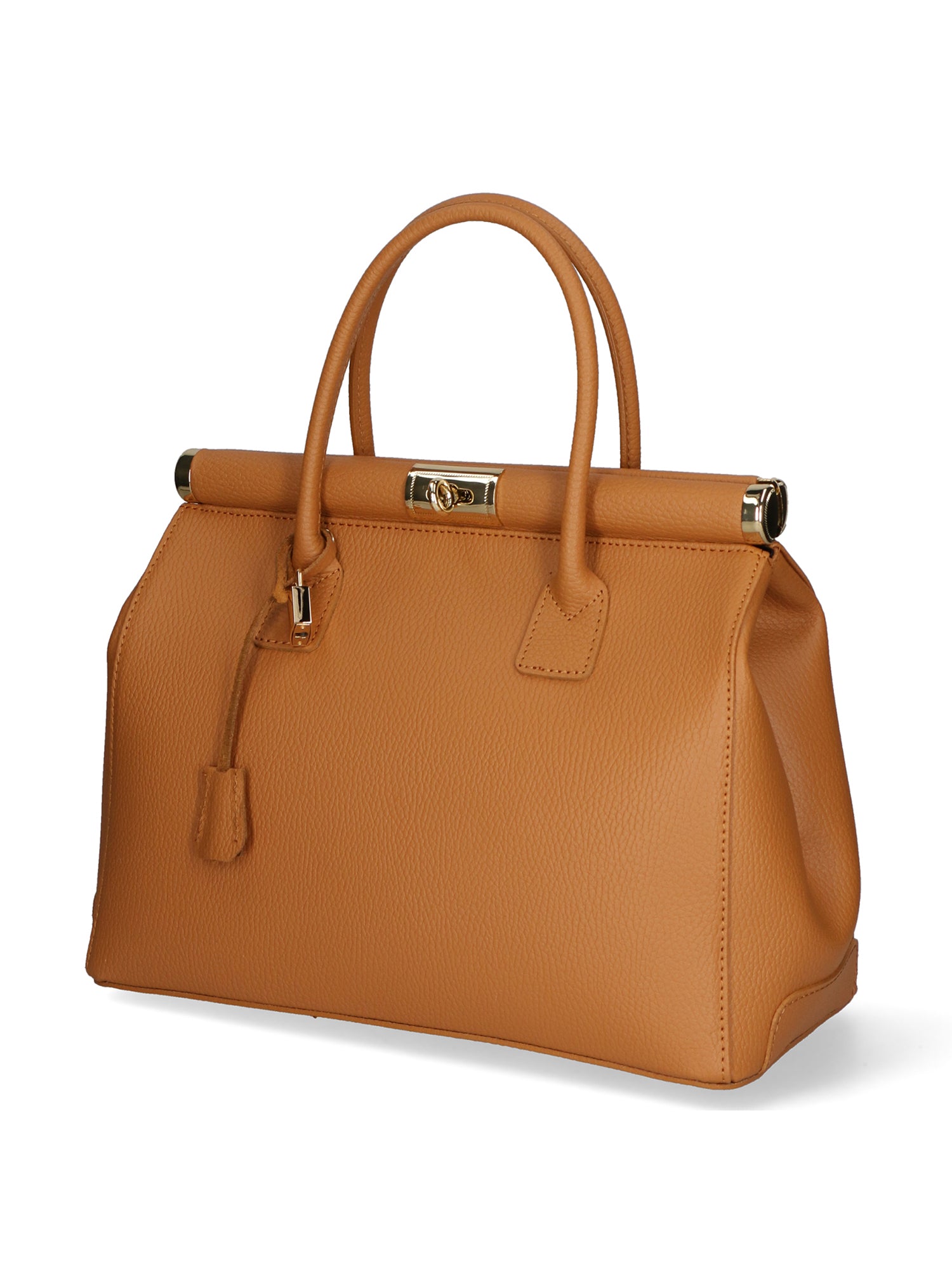 Aleria Borsa a mano da donna Vera pelle 8005-D44 CUOIO Gave Lux