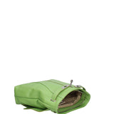 Borsa a mano da donna Vera pelle 07248-D12 VERDE Roberta Rossi