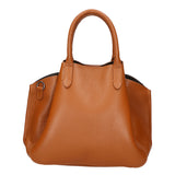 Vincenza Borsa a mano da donna Vera pelle 06898-D17 CUOIO Gave Lux