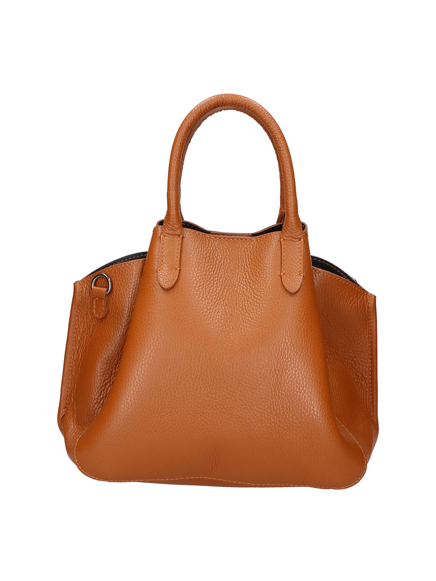 Vincenza Borsa a mano da donna Vera pelle 06898-D17 CUOIO Gave Lux